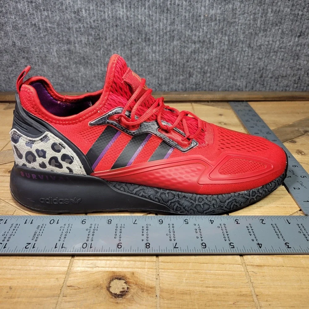 Adidas ZX 2K Boost Jalen Ramsey Shoes Mens Size‎ 11.5 Red Black Survival Is Rare